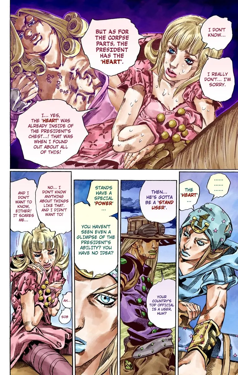 JoJo's Bizarre Adventure Steel Ball Run Colored Manga, chapter 40, page 22