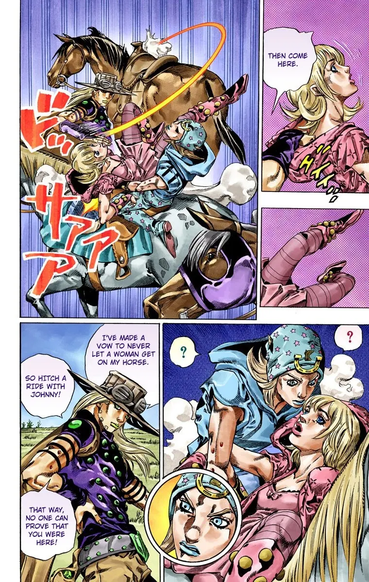 JoJo's Bizarre Adventure Steel Ball Run Colored Manga, chapter 40, page 24