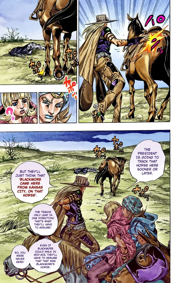 JoJo's Bizarre Adventure Steel Ball Run Colored Manga, chapter 40, page 25