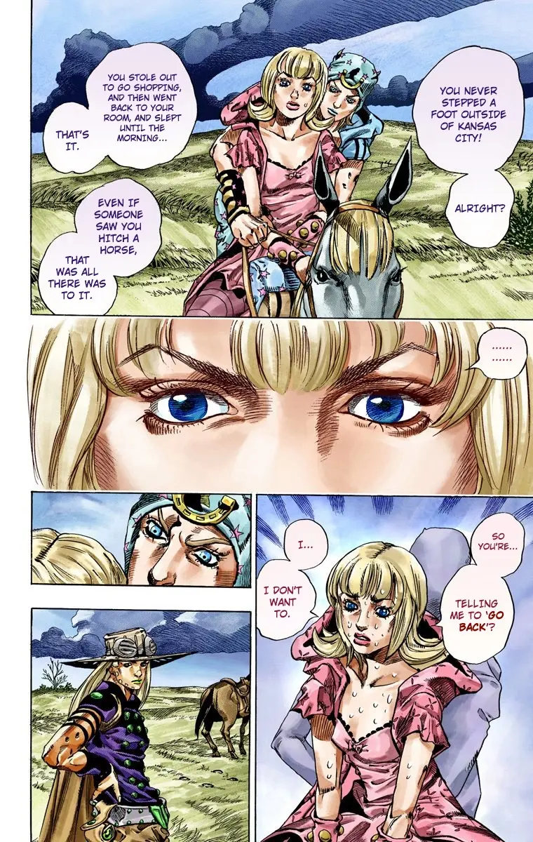 JoJo's Bizarre Adventure Steel Ball Run Colored Manga, chapter 40, page 26