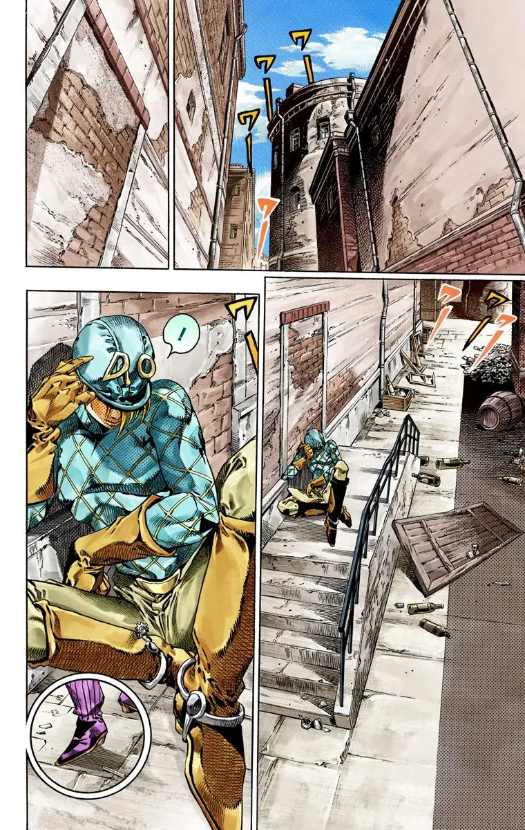 JoJo's Bizarre Adventure Steel Ball Run Colored Manga, chapter 40, page 34