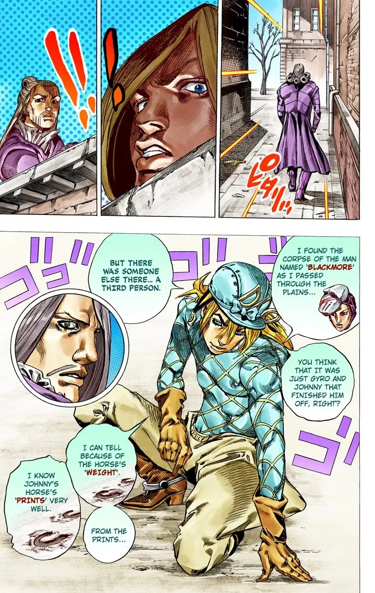 JoJo's Bizarre Adventure Steel Ball Run Colored Manga, chapter 40, page 41