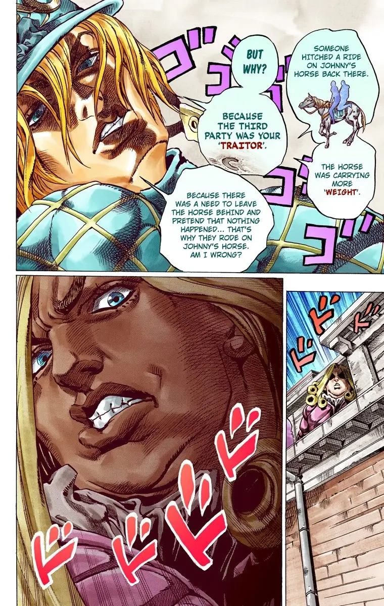 JoJo's Bizarre Adventure Steel Ball Run Colored Manga, chapter 40, page 42