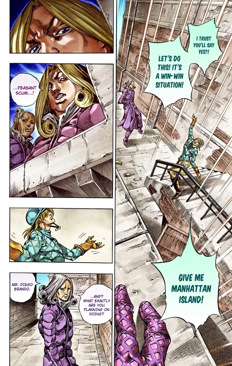 JoJo's Bizarre Adventure Steel Ball Run Colored Manga, chapter 40, page 44