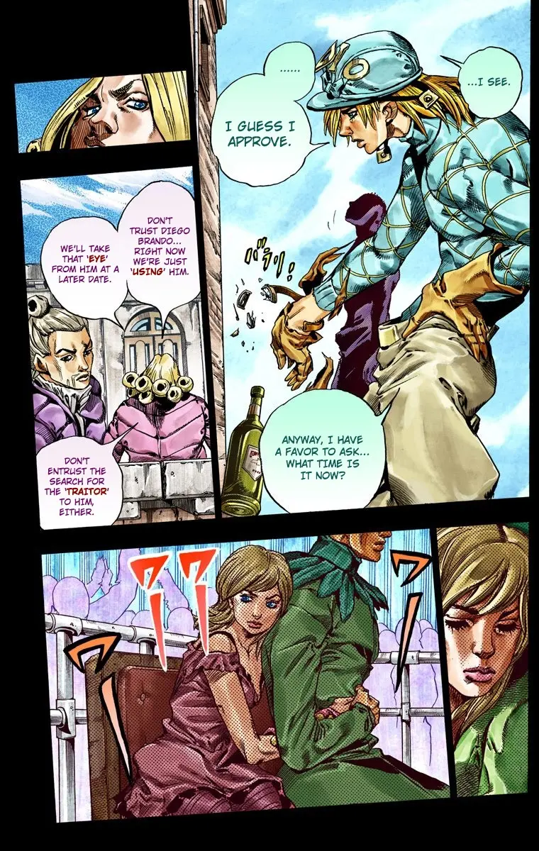 JoJo's Bizarre Adventure Steel Ball Run Colored Manga, chapter 40, page 56
