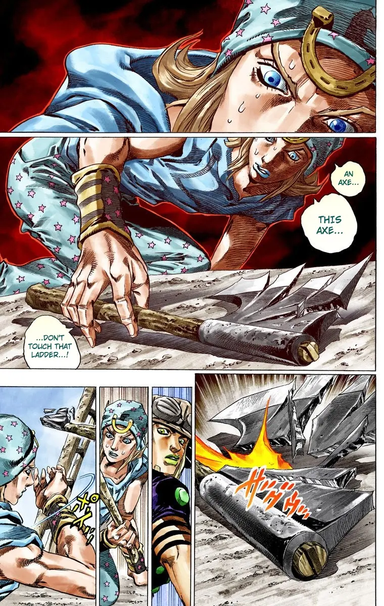 JoJo's Bizarre Adventure Steel Ball Run Colored Manga, chapter 41, page 17