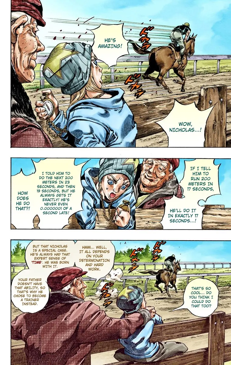 JoJo's Bizarre Adventure Steel Ball Run Colored Manga, chapter 42, page 12