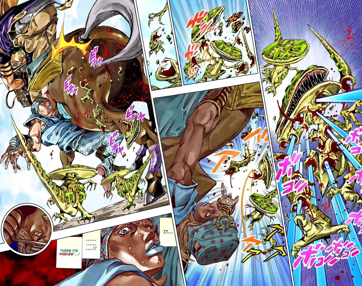 JoJo's Bizarre Adventure Steel Ball Run Colored Manga, chapter 42, page 31