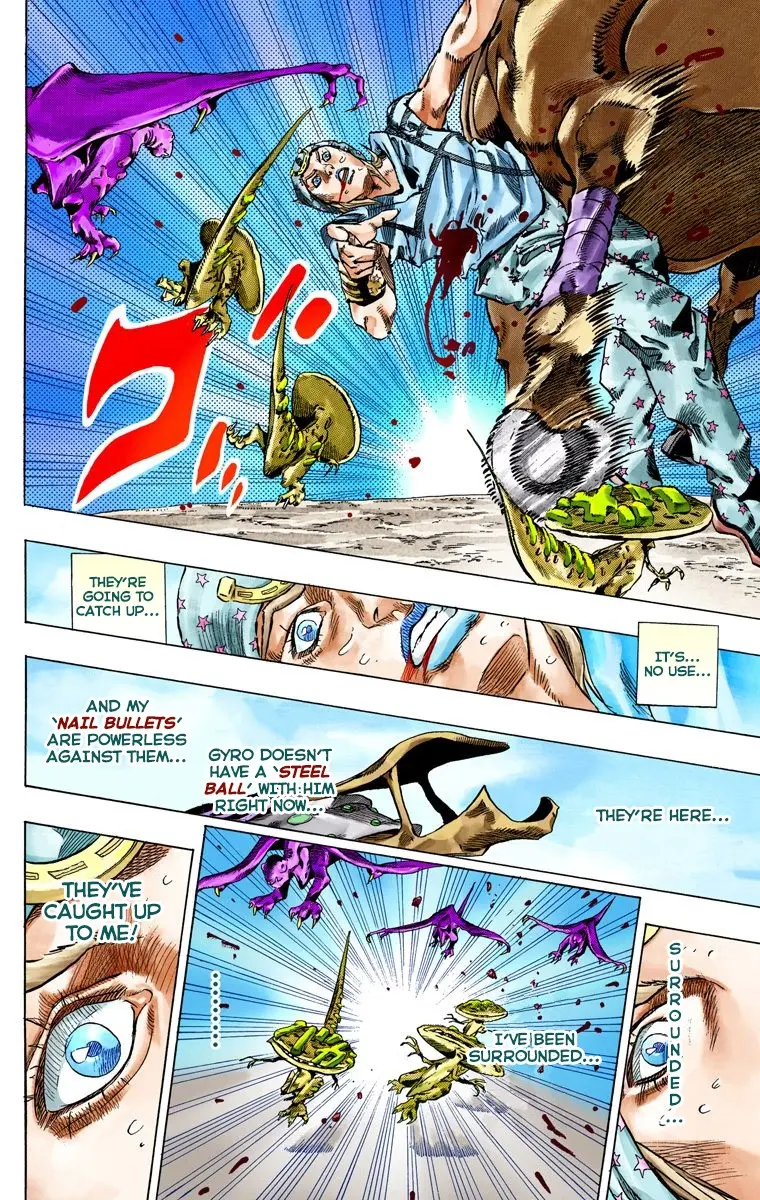 JoJo's Bizarre Adventure Steel Ball Run Colored Manga, chapter 42, page 36