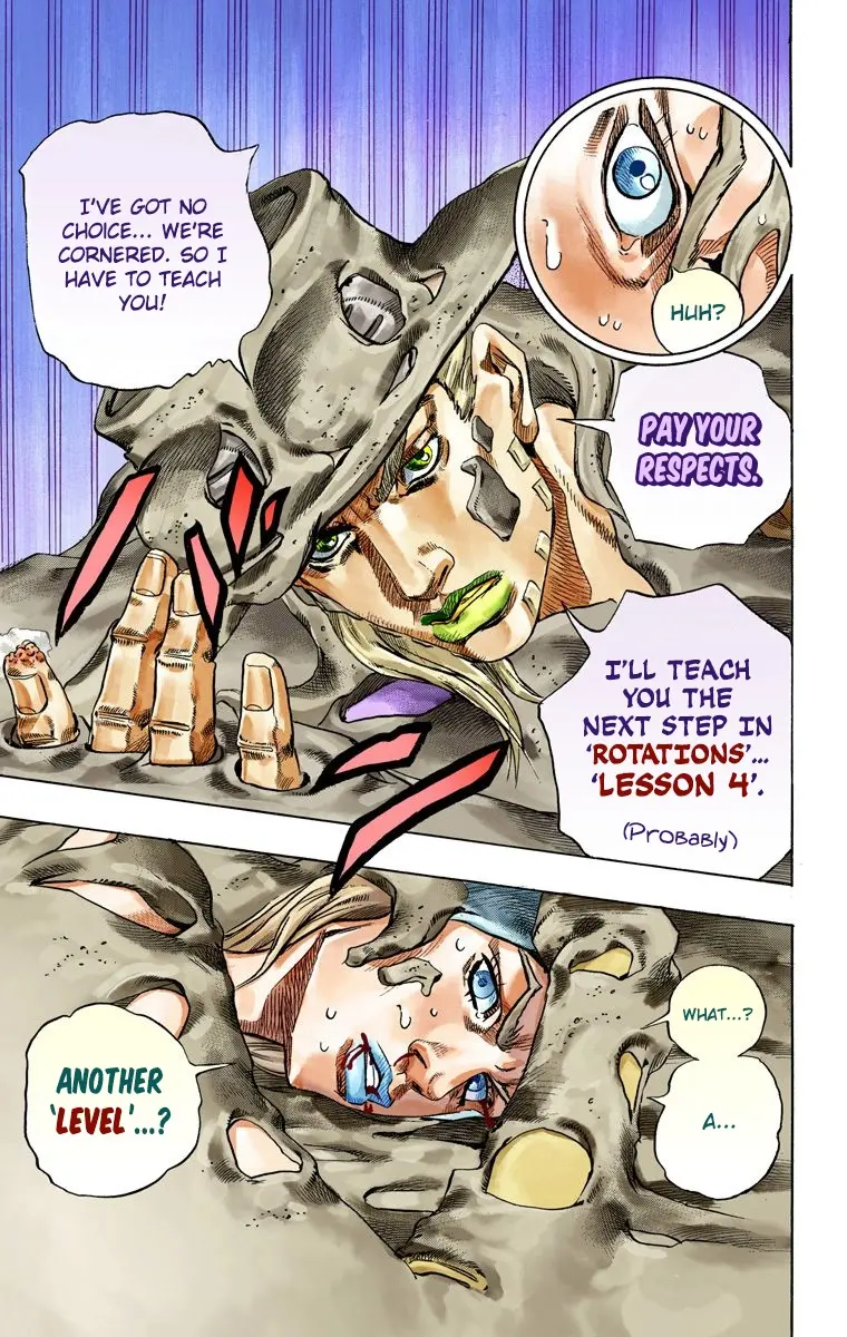 JoJo's Bizarre Adventure Steel Ball Run Colored Manga, chapter 42, page 43