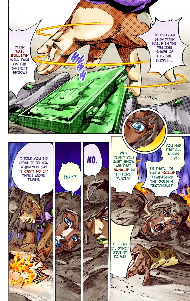 JoJo's Bizarre Adventure Steel Ball Run Colored Manga, chapter 43, page 13