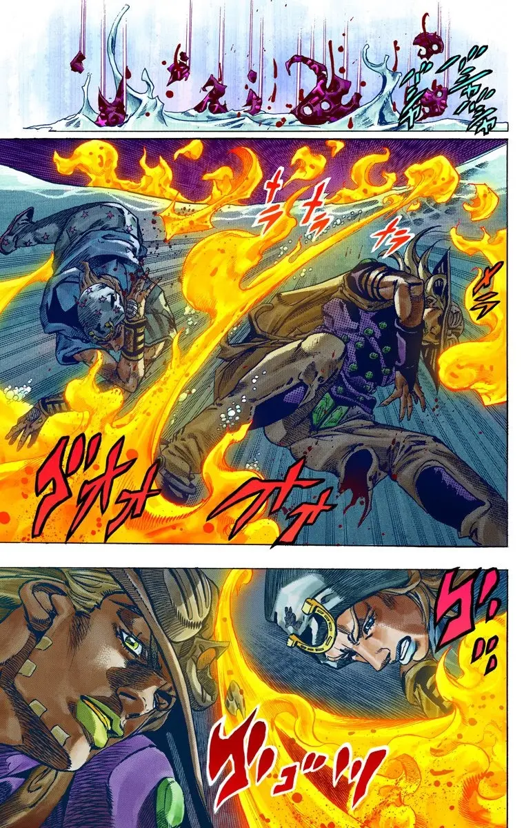 JoJo's Bizarre Adventure Steel Ball Run Colored Manga, chapter 43, page 17