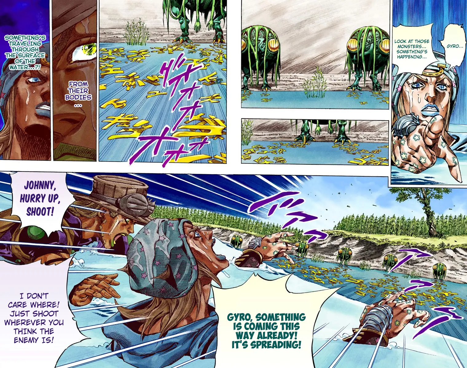 JoJo's Bizarre Adventure Steel Ball Run Colored Manga, chapter 43, page 25