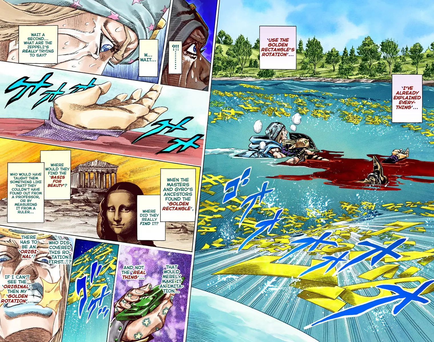 JoJo's Bizarre Adventure Steel Ball Run Colored Manga, chapter 43, page 44