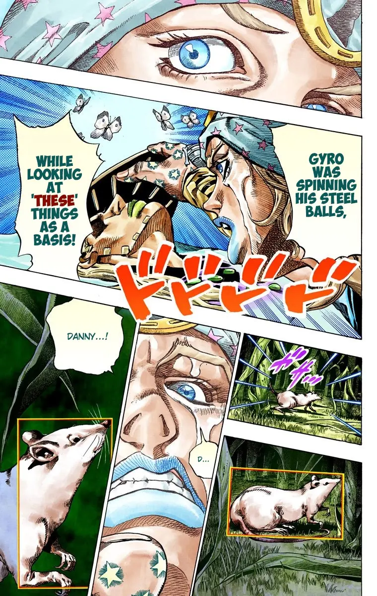JoJo's Bizarre Adventure Steel Ball Run Colored Manga, chapter 43, page 48