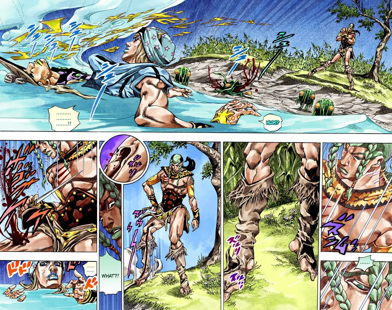 JoJo's Bizarre Adventure Steel Ball Run Colored Manga, chapter 44, page 13