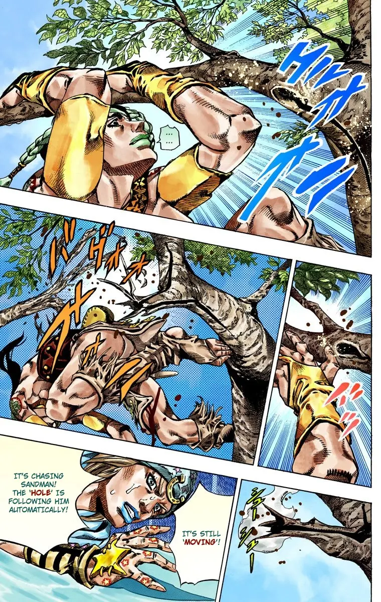 JoJo's Bizarre Adventure Steel Ball Run Colored Manga, chapter 44, page 17