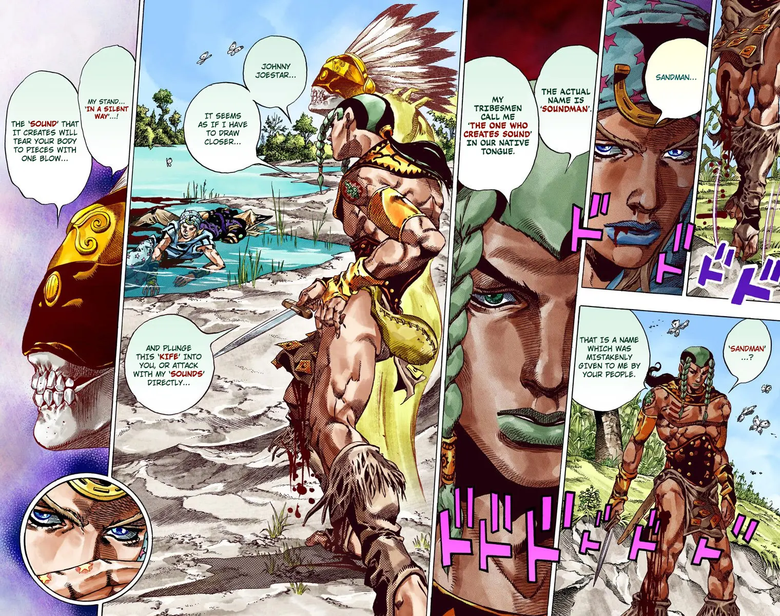 JoJo's Bizarre Adventure Steel Ball Run Colored Manga, chapter 44, page 23