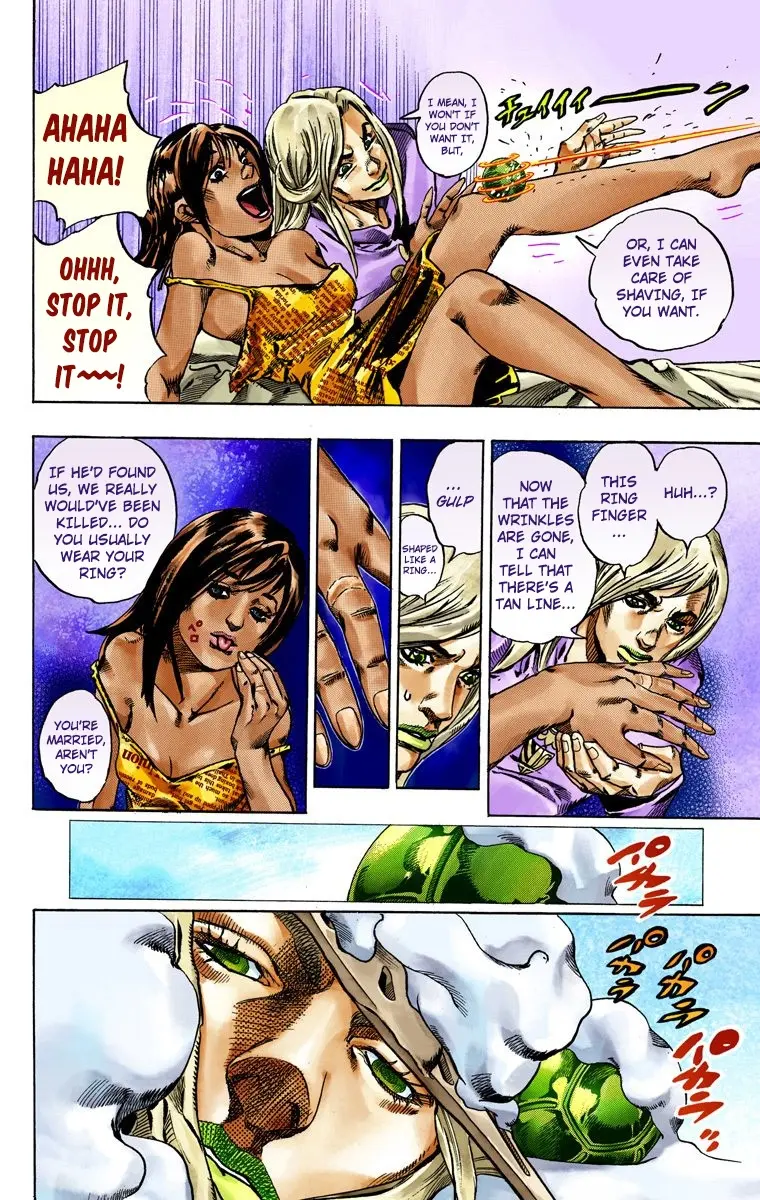 JoJo's Bizarre Adventure Steel Ball Run Colored Manga, chapter 45, page 7