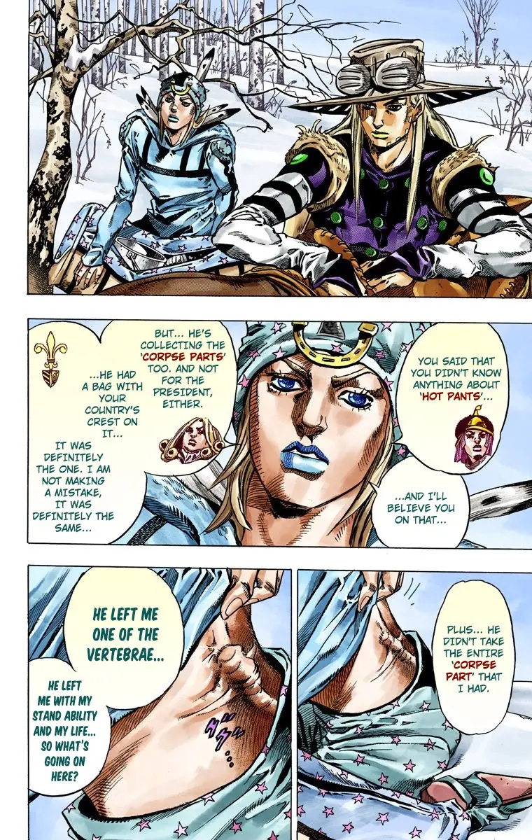 JoJo's Bizarre Adventure Steel Ball Run Colored Manga, chapter 45, page 14