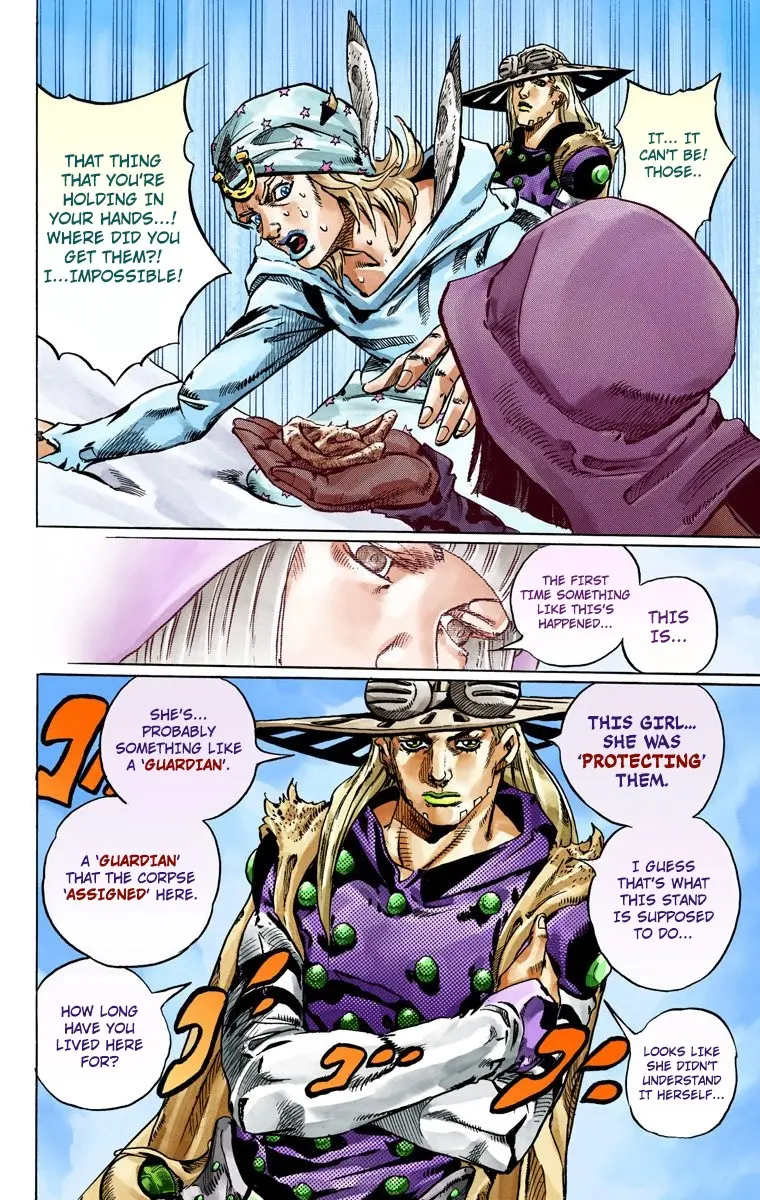 JoJo's Bizarre Adventure Steel Ball Run Colored Manga, chapter 45, page 49