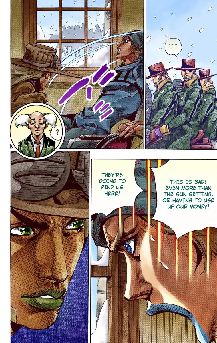 JoJo's Bizarre Adventure Steel Ball Run Colored Manga, chapter 46, page 28