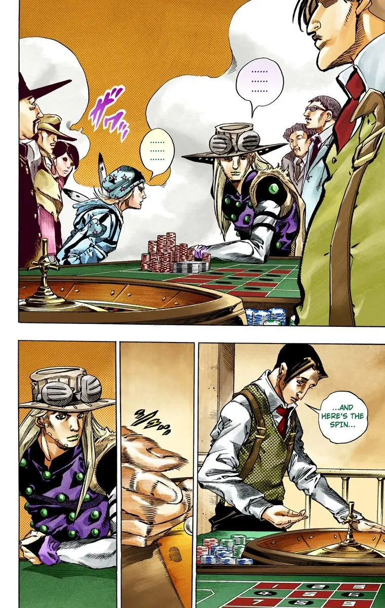 JoJo's Bizarre Adventure Steel Ball Run Colored Manga, chapter 46, page 34