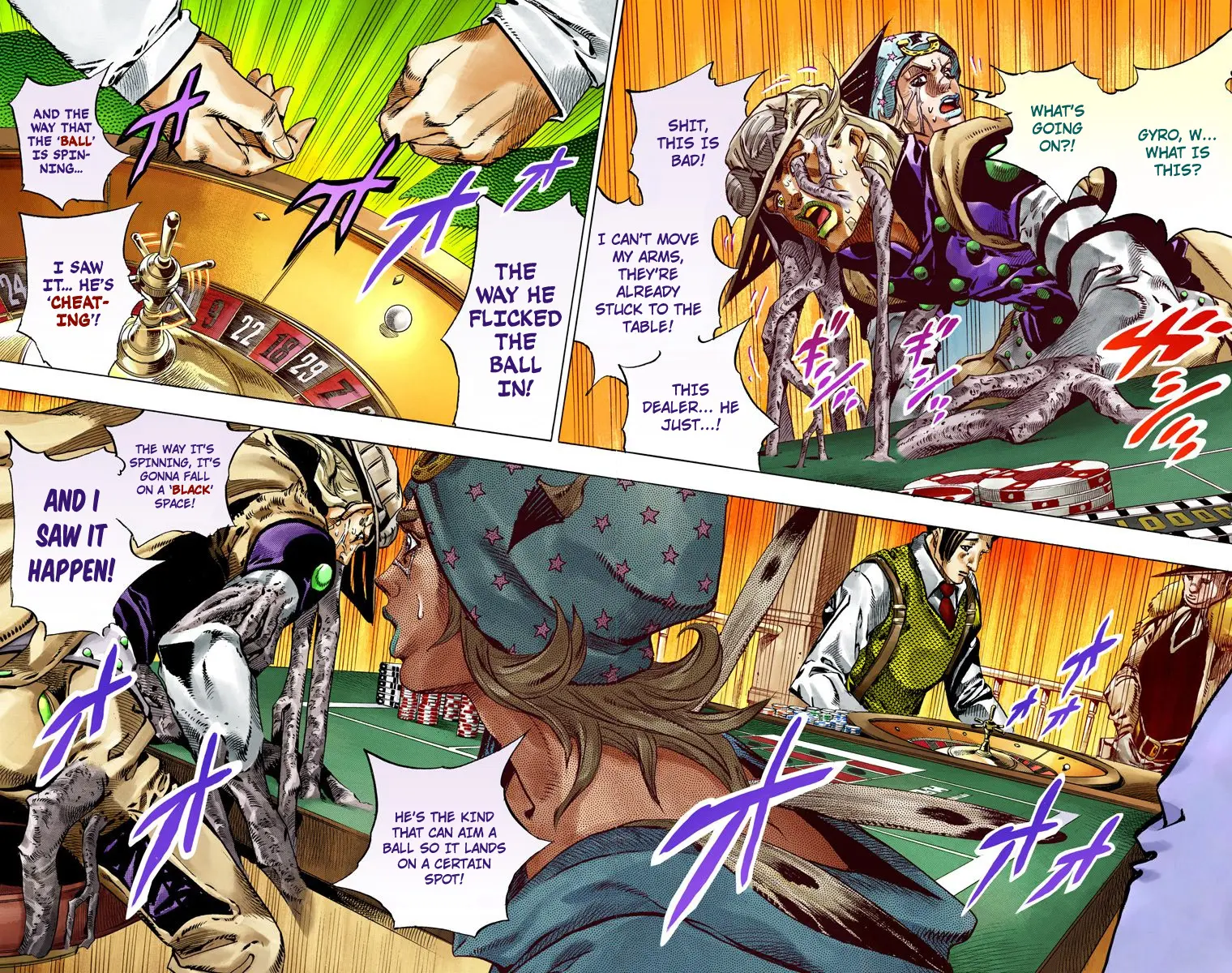 JoJo's Bizarre Adventure Steel Ball Run Colored Manga, chapter 46, page 38
