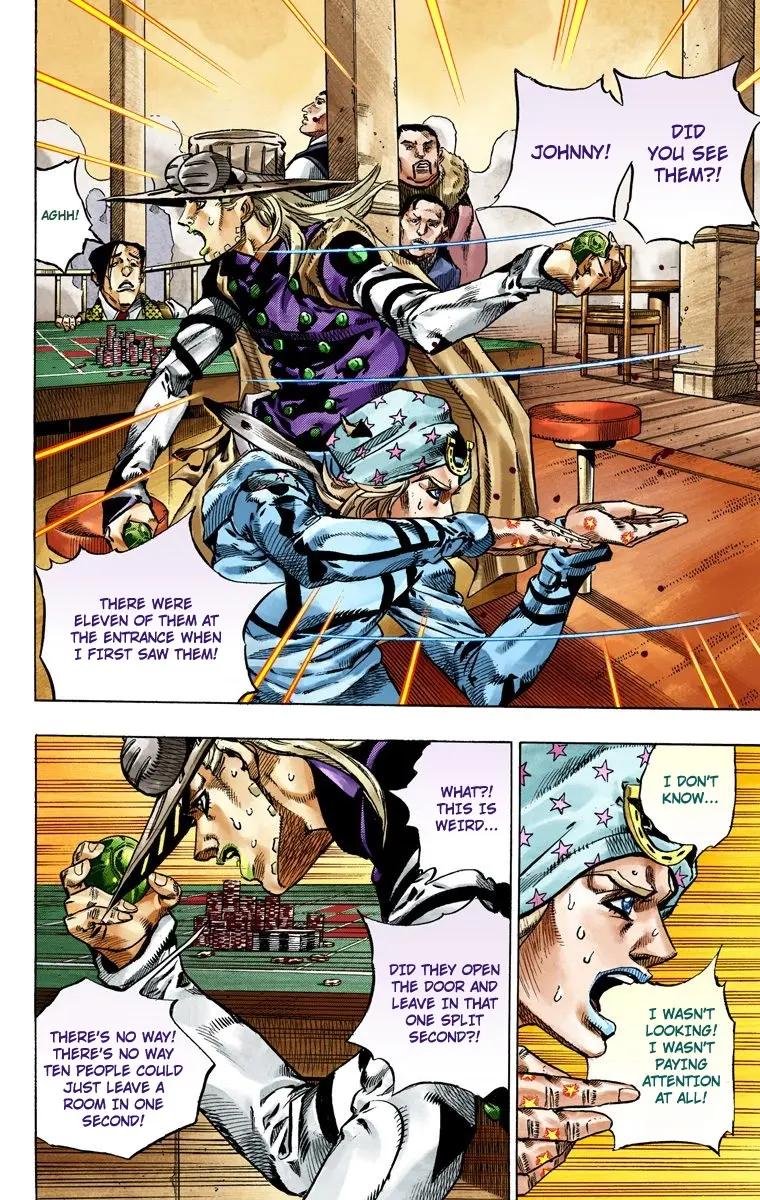 JoJo's Bizarre Adventure Steel Ball Run Colored Manga, chapter 46, page 52