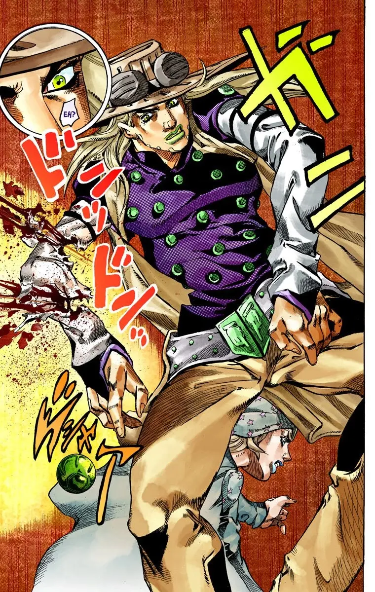 JoJo's Bizarre Adventure Steel Ball Run Colored Manga, chapter 46, page 55