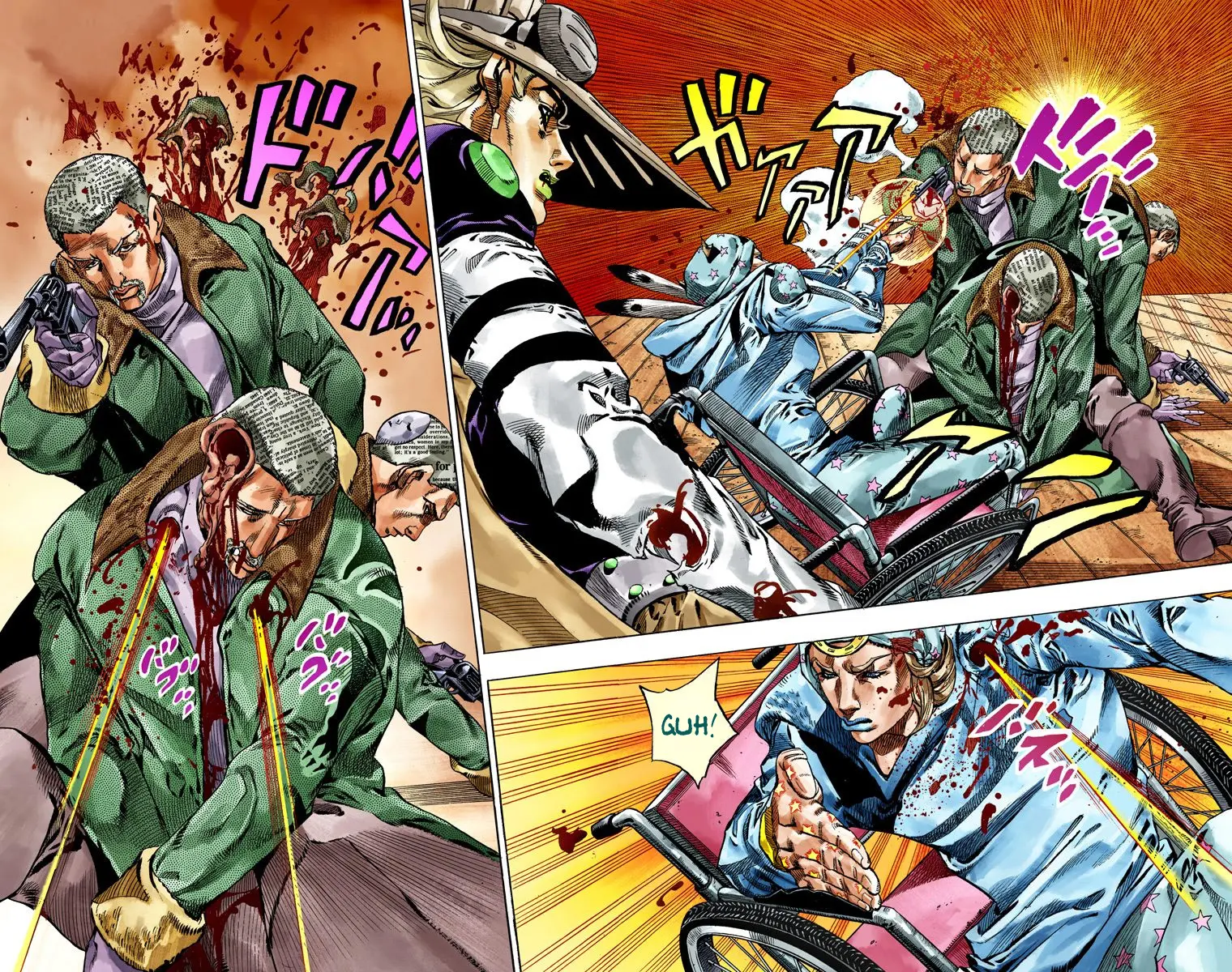 JoJo's Bizarre Adventure Steel Ball Run Colored Manga, chapter 47, page 4