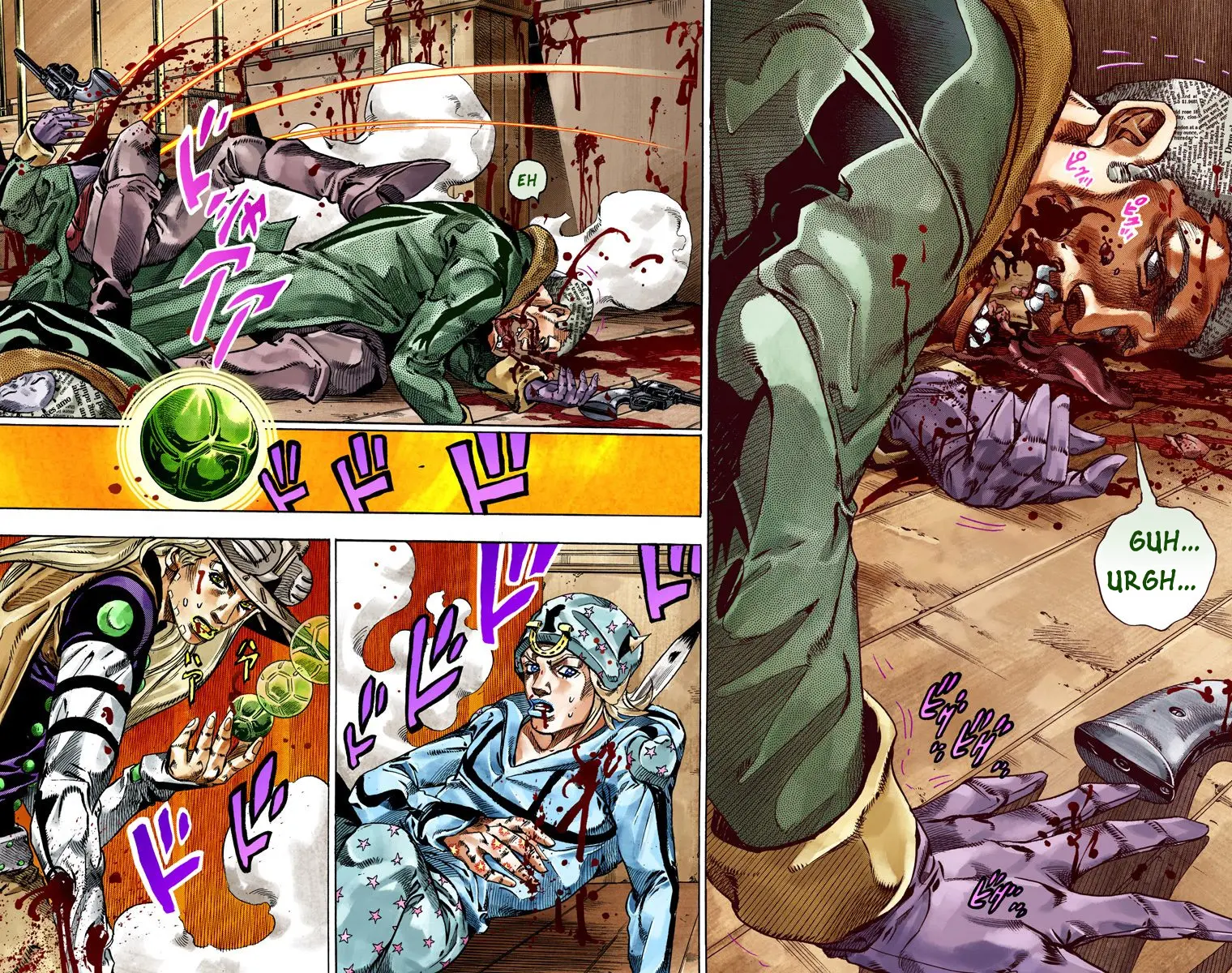 JoJo's Bizarre Adventure Steel Ball Run Colored Manga, chapter 47, page 7