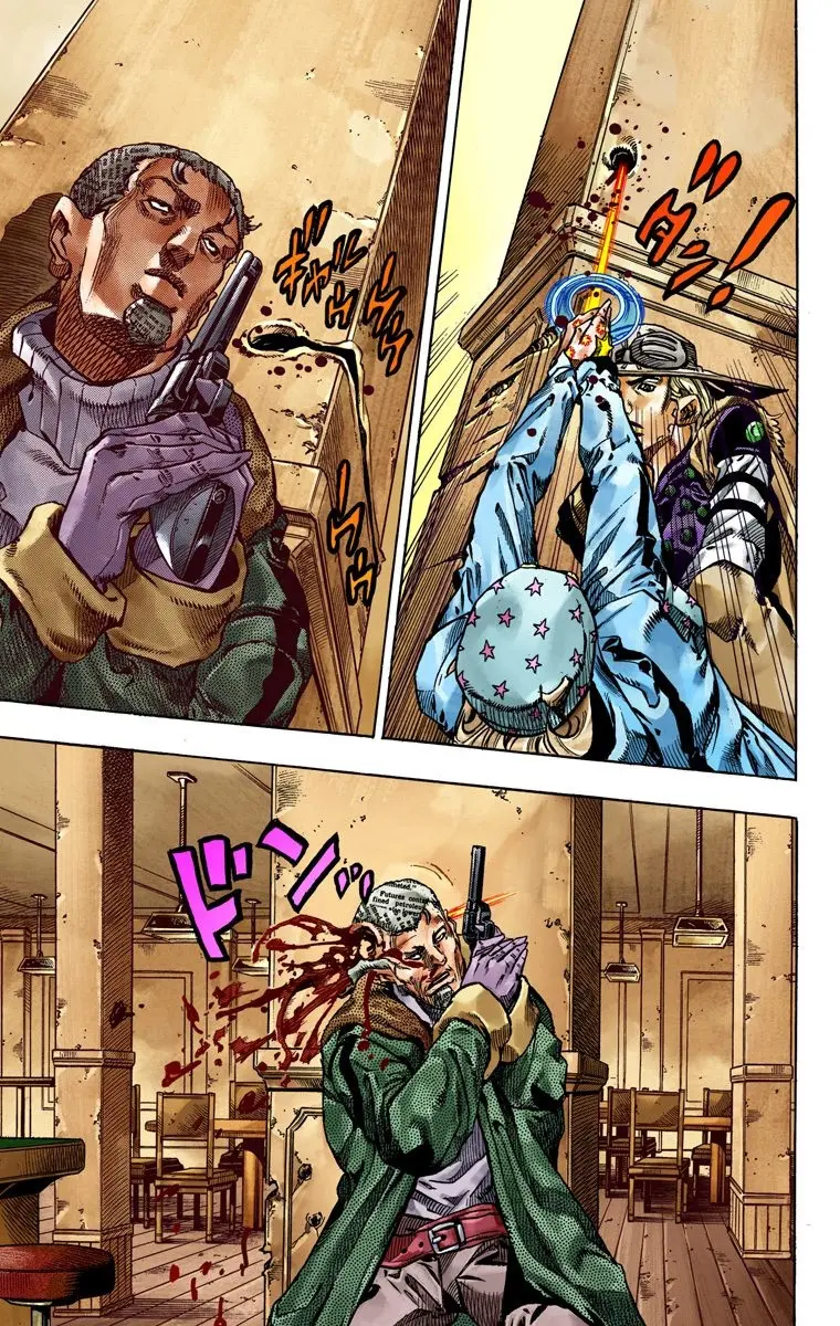 JoJo's Bizarre Adventure Steel Ball Run Colored Manga, chapter 47, page 13