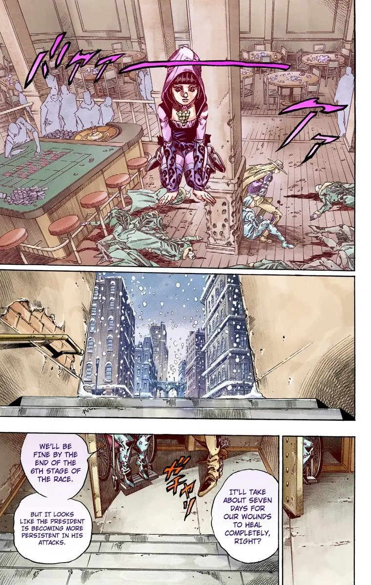 JoJo's Bizarre Adventure Steel Ball Run Colored Manga, chapter 47, page 35