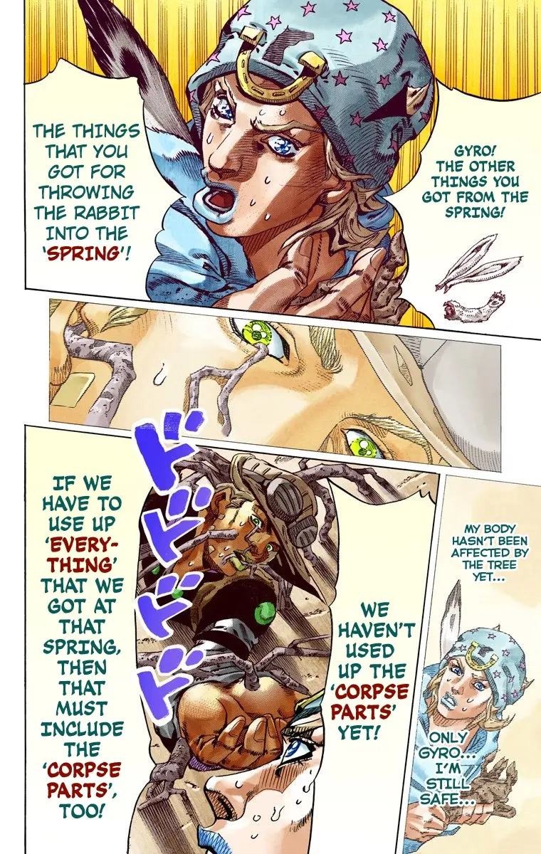 JoJo's Bizarre Adventure Steel Ball Run Colored Manga, chapter 47, page 40