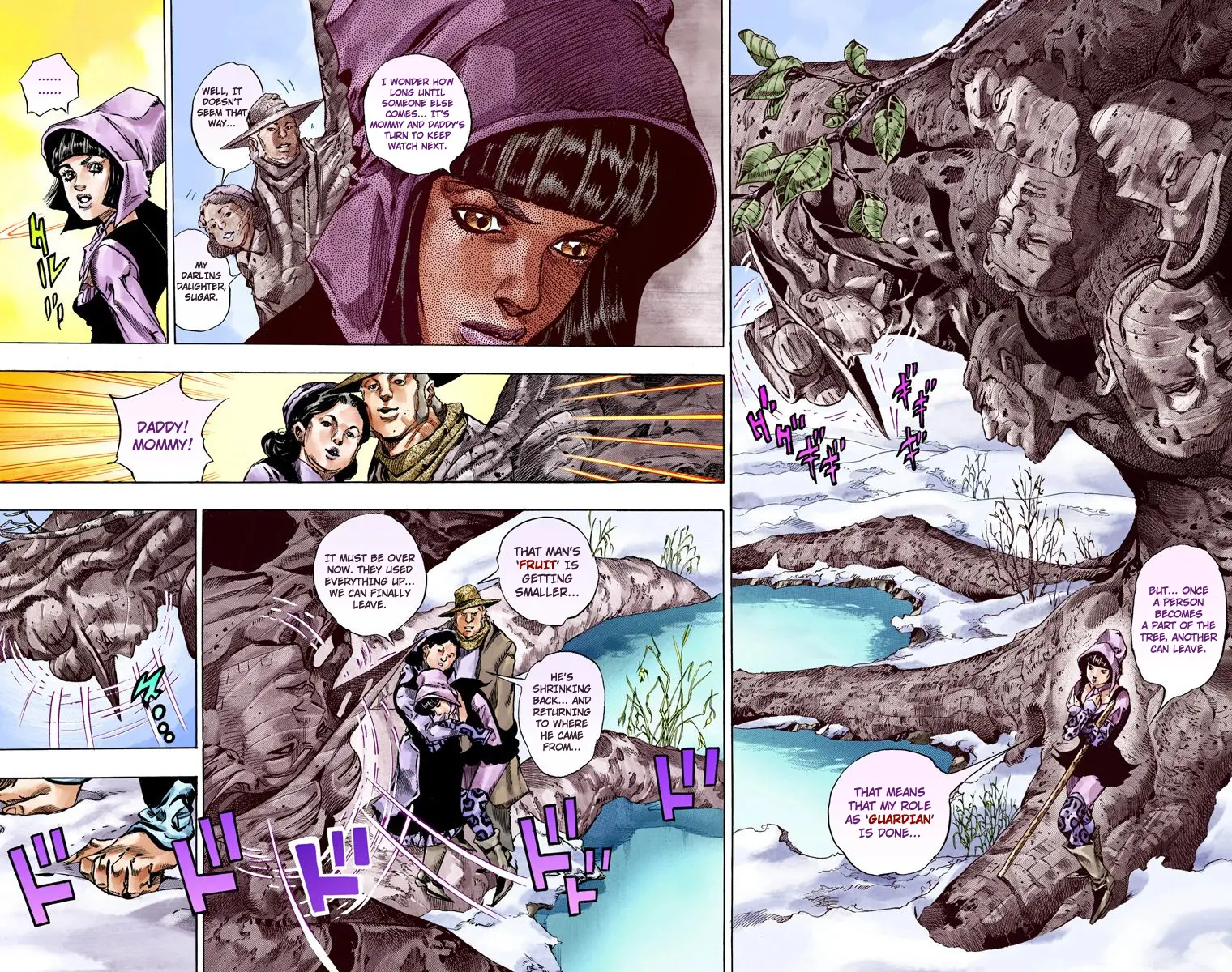 JoJo's Bizarre Adventure Steel Ball Run Colored Manga, chapter 48, page 8