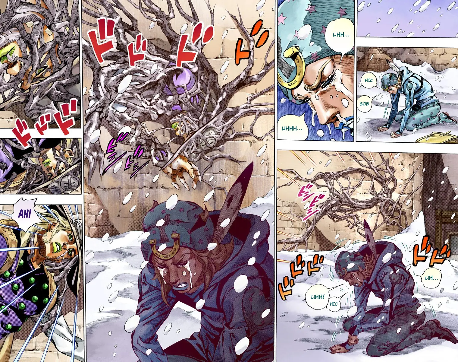JoJo's Bizarre Adventure Steel Ball Run Colored Manga, chapter 48, page 9