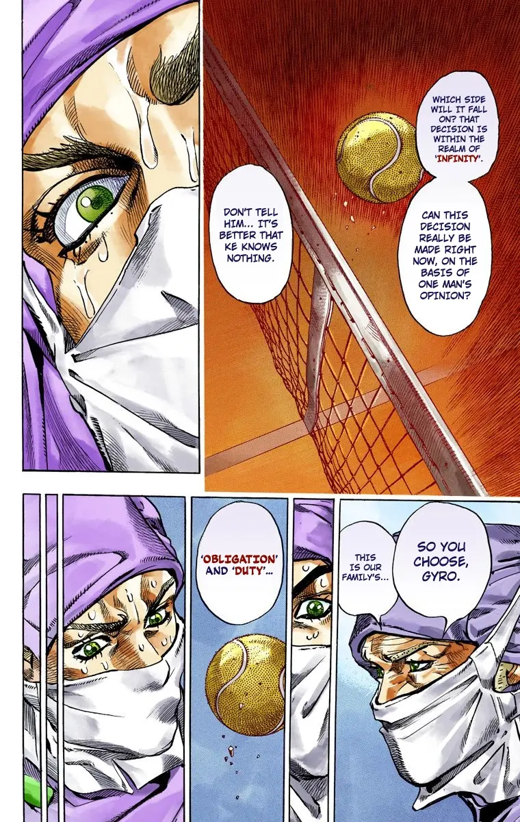 JoJo's Bizarre Adventure Steel Ball Run Colored Manga, chapter 48, page 17
