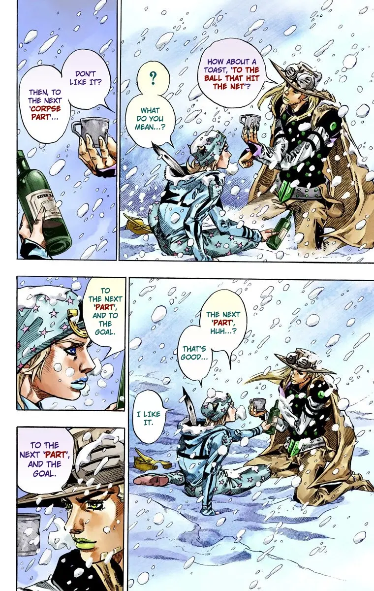 JoJo's Bizarre Adventure Steel Ball Run Colored Manga, chapter 48, page 21