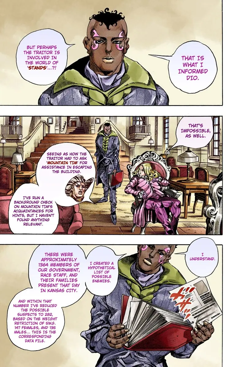 JoJo's Bizarre Adventure Steel Ball Run Colored Manga, chapter 48, page 29