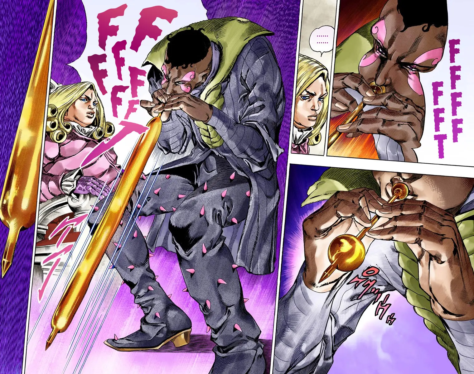 JoJo's Bizarre Adventure Steel Ball Run Colored Manga, chapter 48, page 33