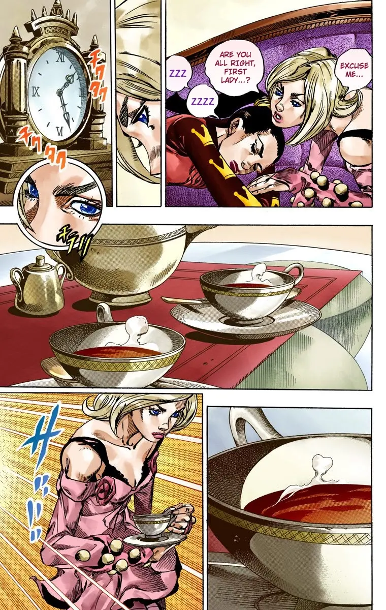 JoJo's Bizarre Adventure Steel Ball Run Colored Manga, chapter 49, page 14