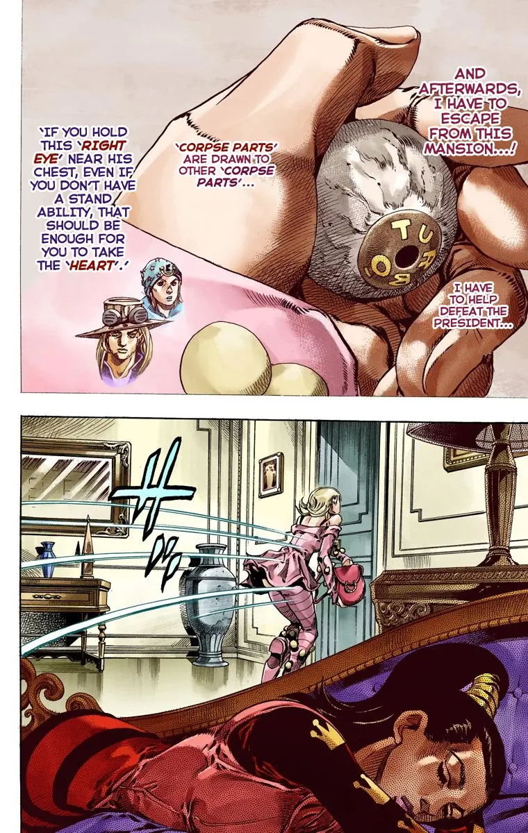 JoJo's Bizarre Adventure Steel Ball Run Colored Manga, chapter 49, page 17