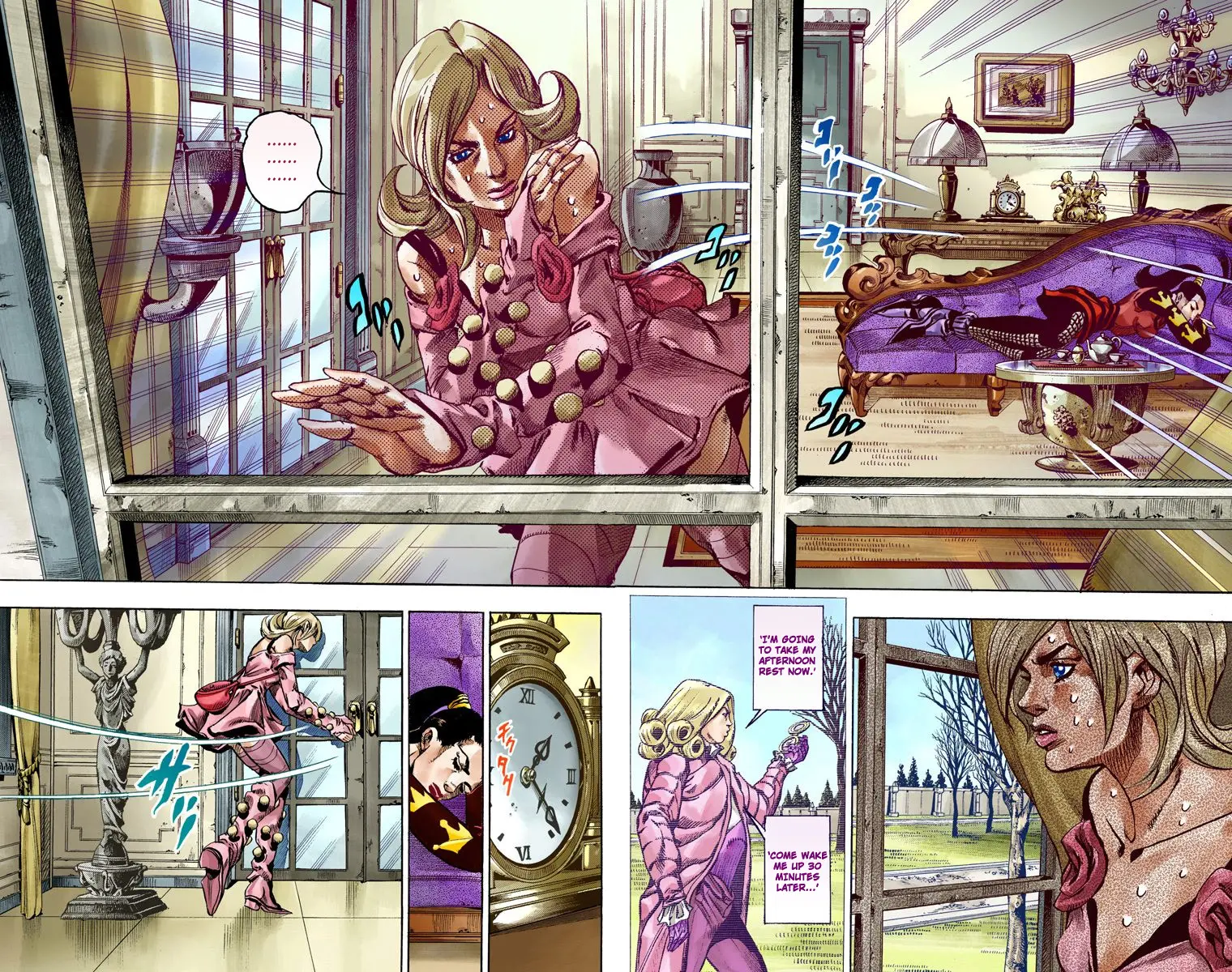 JoJo's Bizarre Adventure Steel Ball Run Colored Manga, chapter 49, page 19