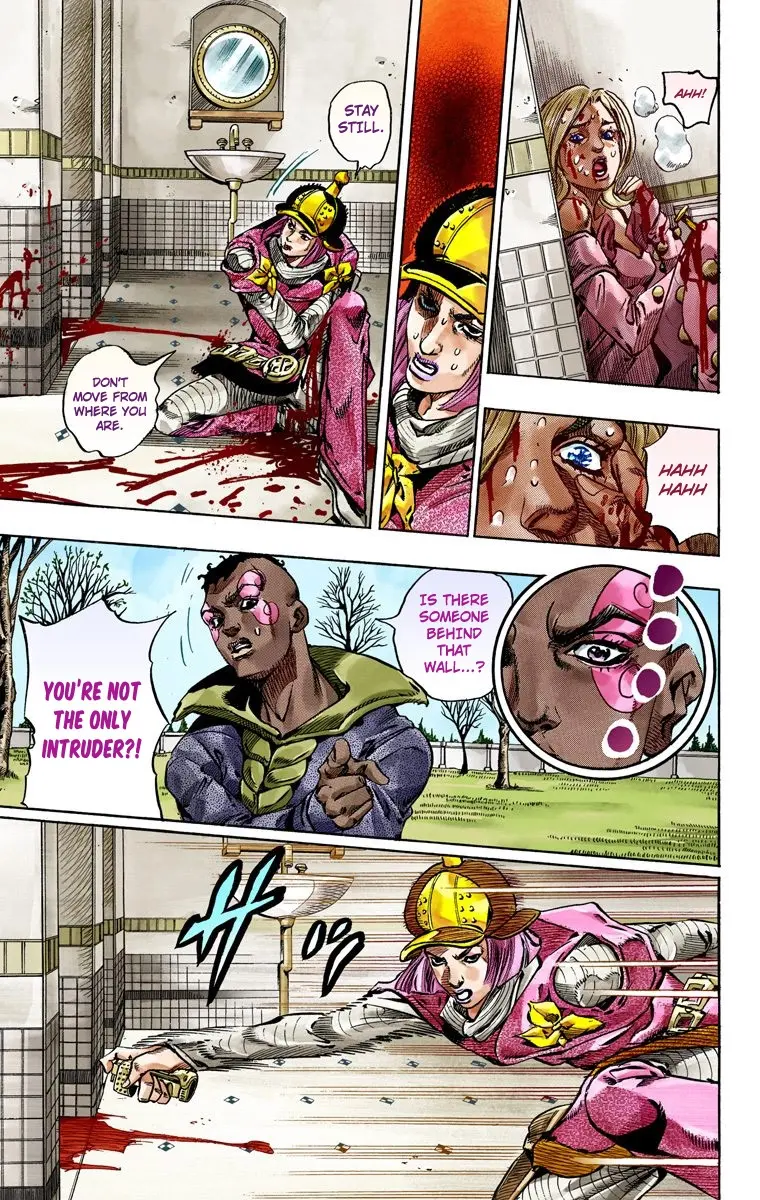 JoJo's Bizarre Adventure Steel Ball Run Colored Manga, chapter 50, page 35