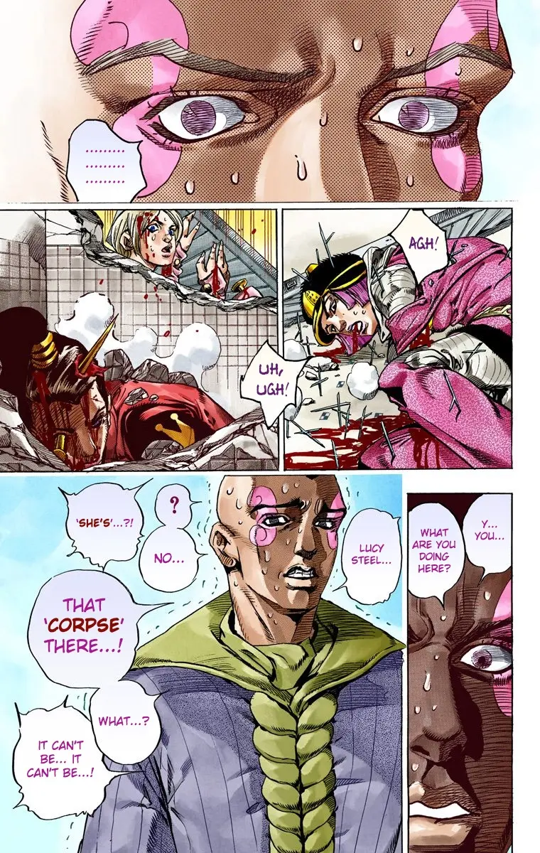 JoJo's Bizarre Adventure Steel Ball Run Colored Manga, chapter 50, page 38