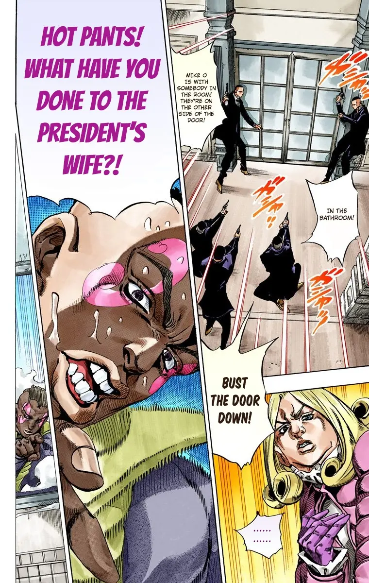 JoJo's Bizarre Adventure Steel Ball Run Colored Manga, chapter 50, page 39