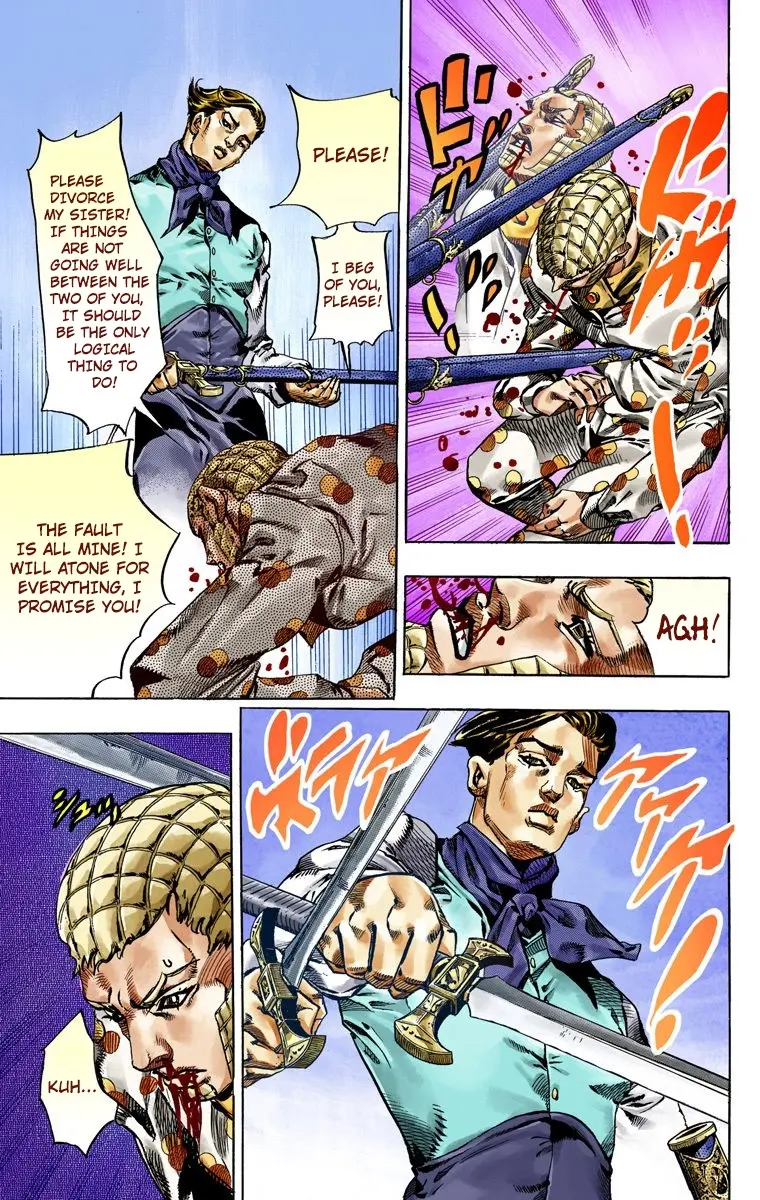 JoJo's Bizarre Adventure Steel Ball Run Colored Manga, chapter 51, page 11