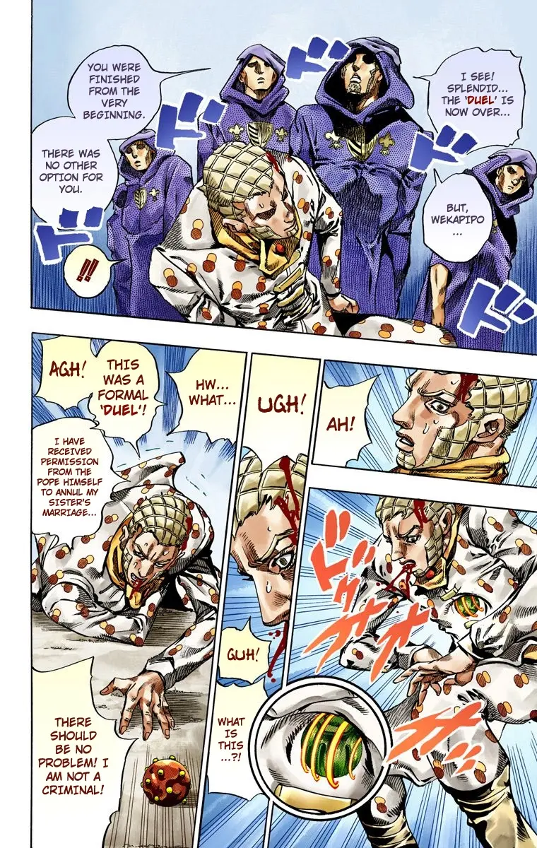 JoJo's Bizarre Adventure Steel Ball Run Colored Manga, chapter 51, page 18