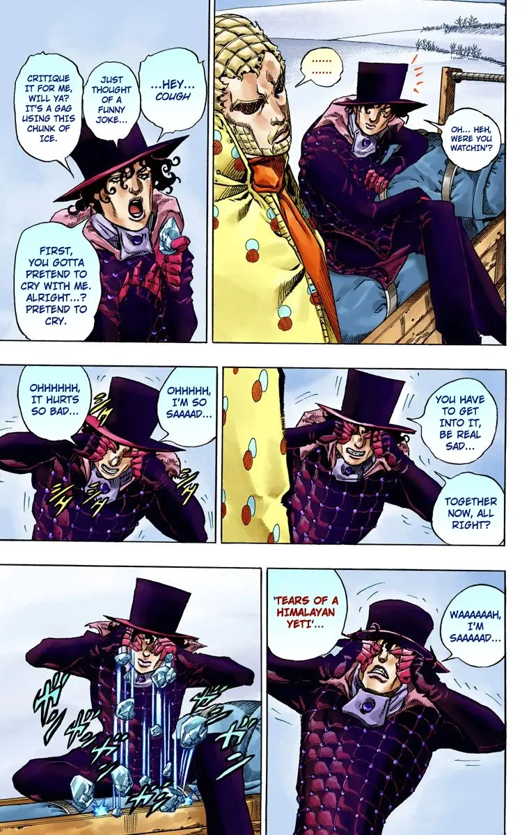 JoJo's Bizarre Adventure Steel Ball Run Colored Manga, chapter 51, page 23